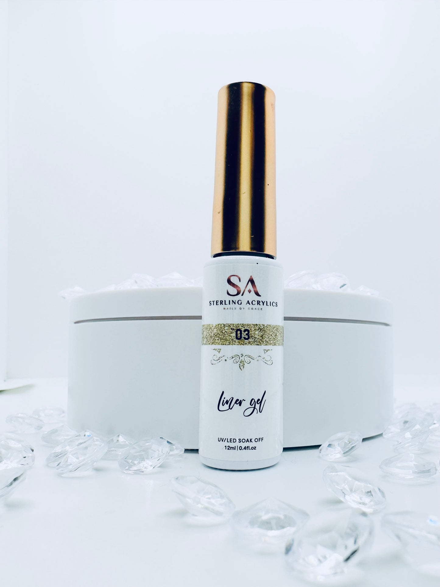 Liner Gel No. 3 bronze Glitterđź’•