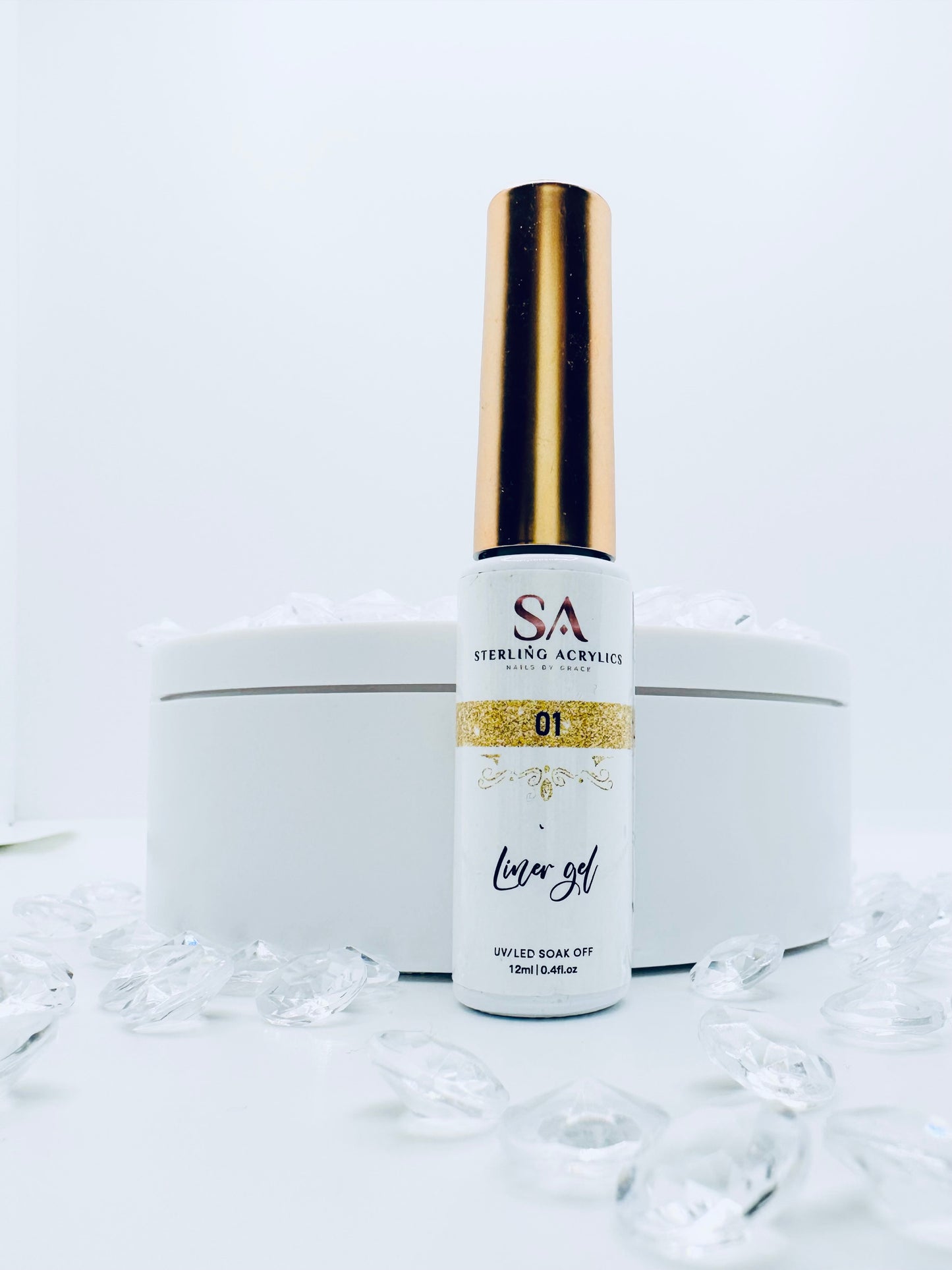 Liner Gel No. 1 Gold Glitterđź’•