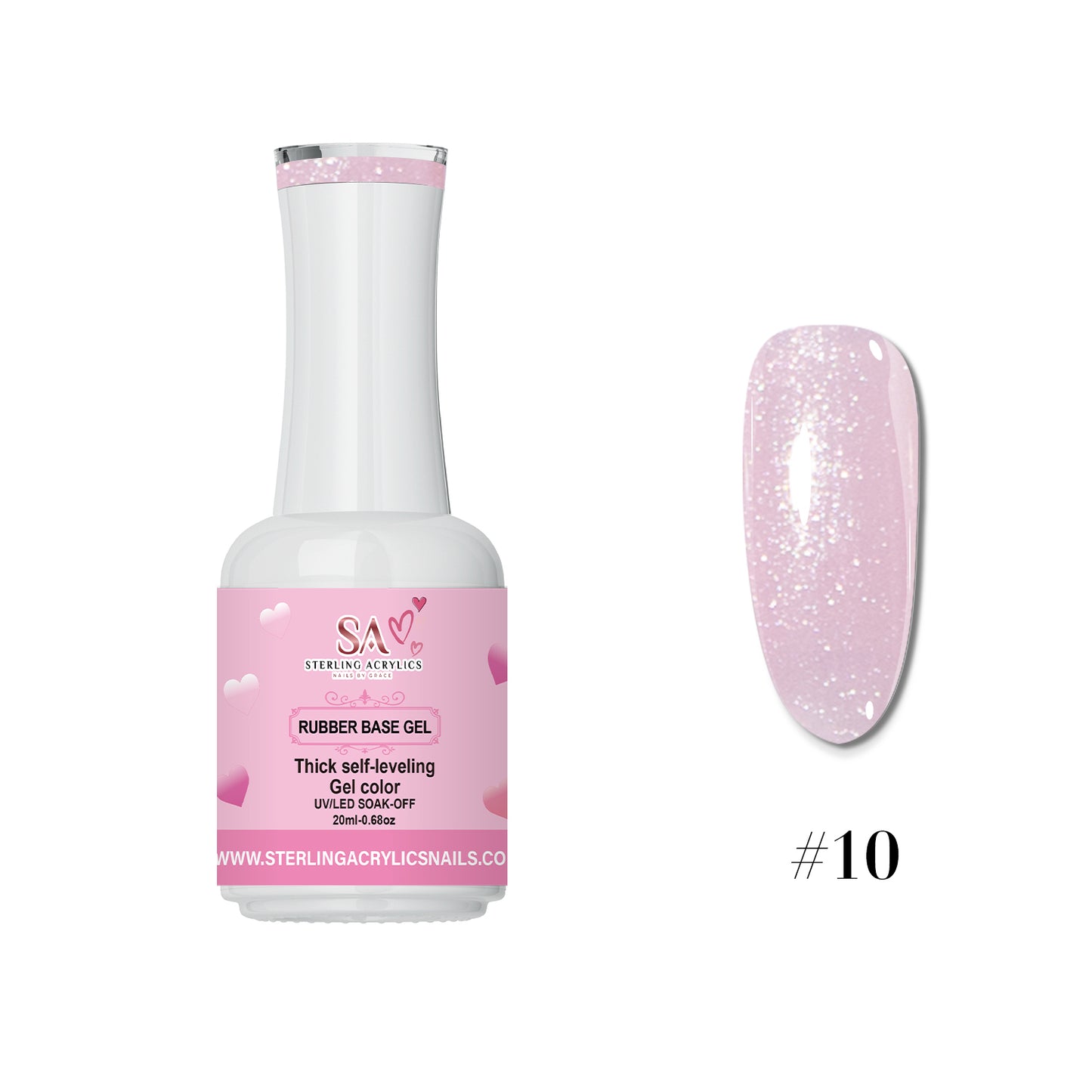 Rubber Base Gel Color No. 10 Guayama š