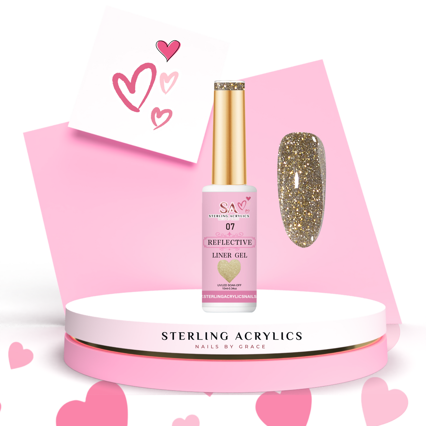 Reflective Liner Gel No. 7 π Sunshine