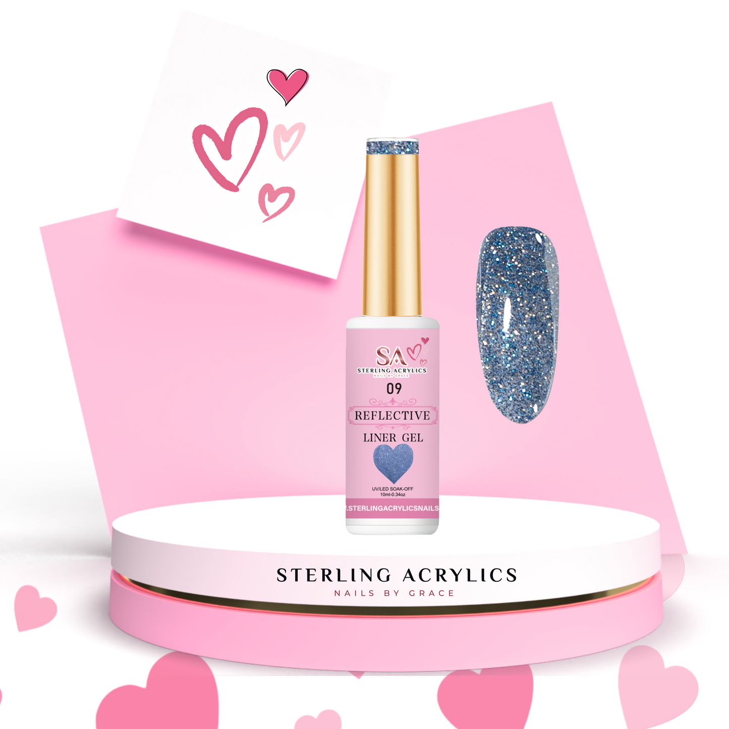 Reflective Liner Gel No. 9 π Precious