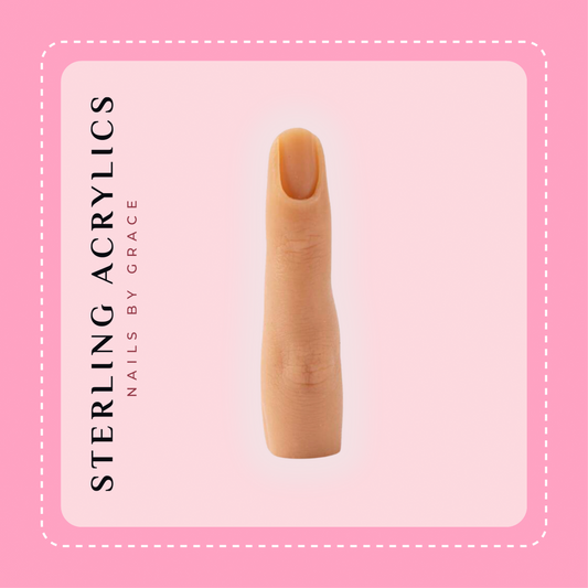 Practice silicone finger 💕