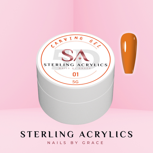 5D Carving Gel no.1 Orange 💕