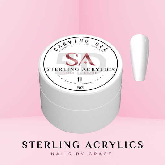 5D Carving Gel no.11 white 💕