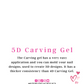 5D Carving Gel no.9 green 💕