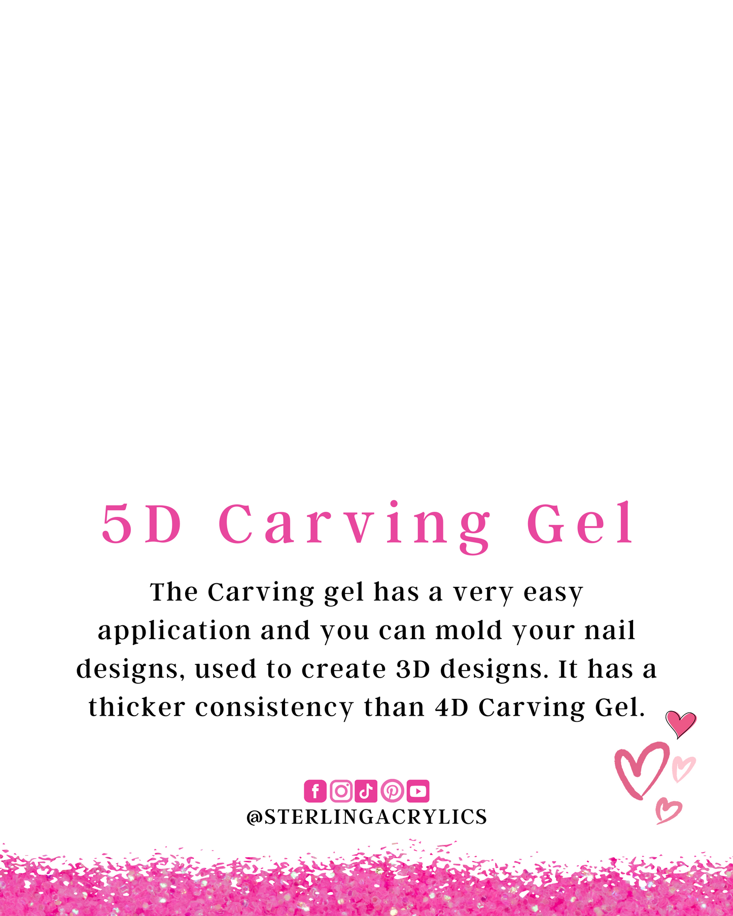 5D Carving Gels Collection 💕