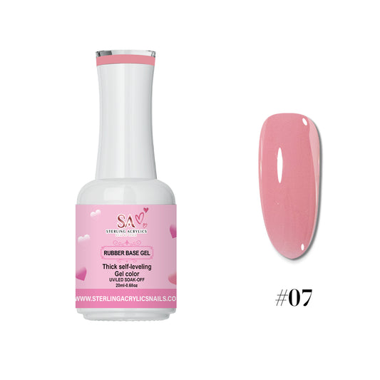 Rubber Base Gel Color No. 7 San Juan 💕