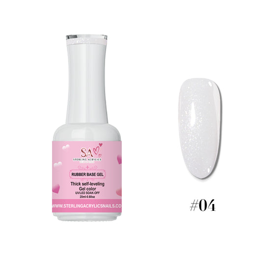 Rubber Base Gel Color No. 4 Cabo Rojo 💕