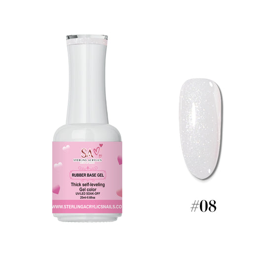 Rubber Base Gel Color No. 8 Mayaguez 💕