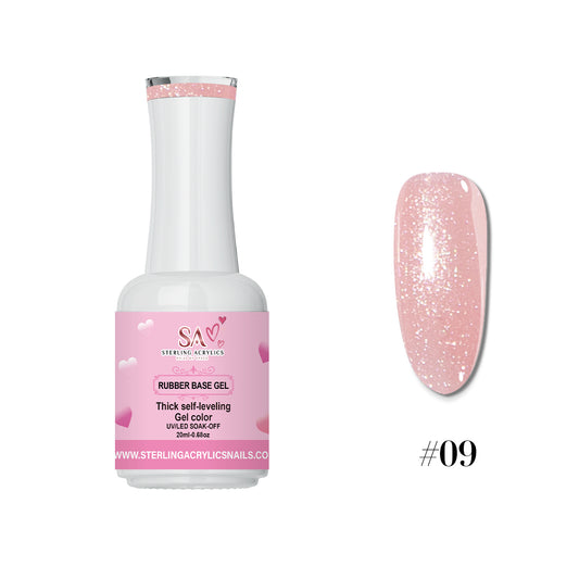 Rubber Base Gel Color No. 9 Jayuya 💕