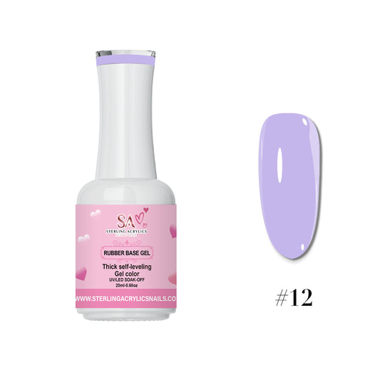 Rubber Base Gel Color No. 12 San German 💕