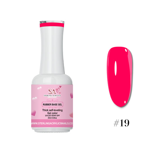 Rubber Base Gel Color No. 19 Moca 💕