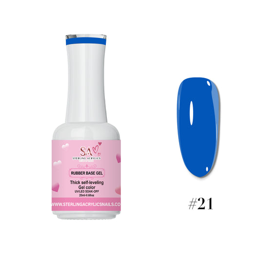 Rubber Base Gel Color No. 21 Hormigueros 💕