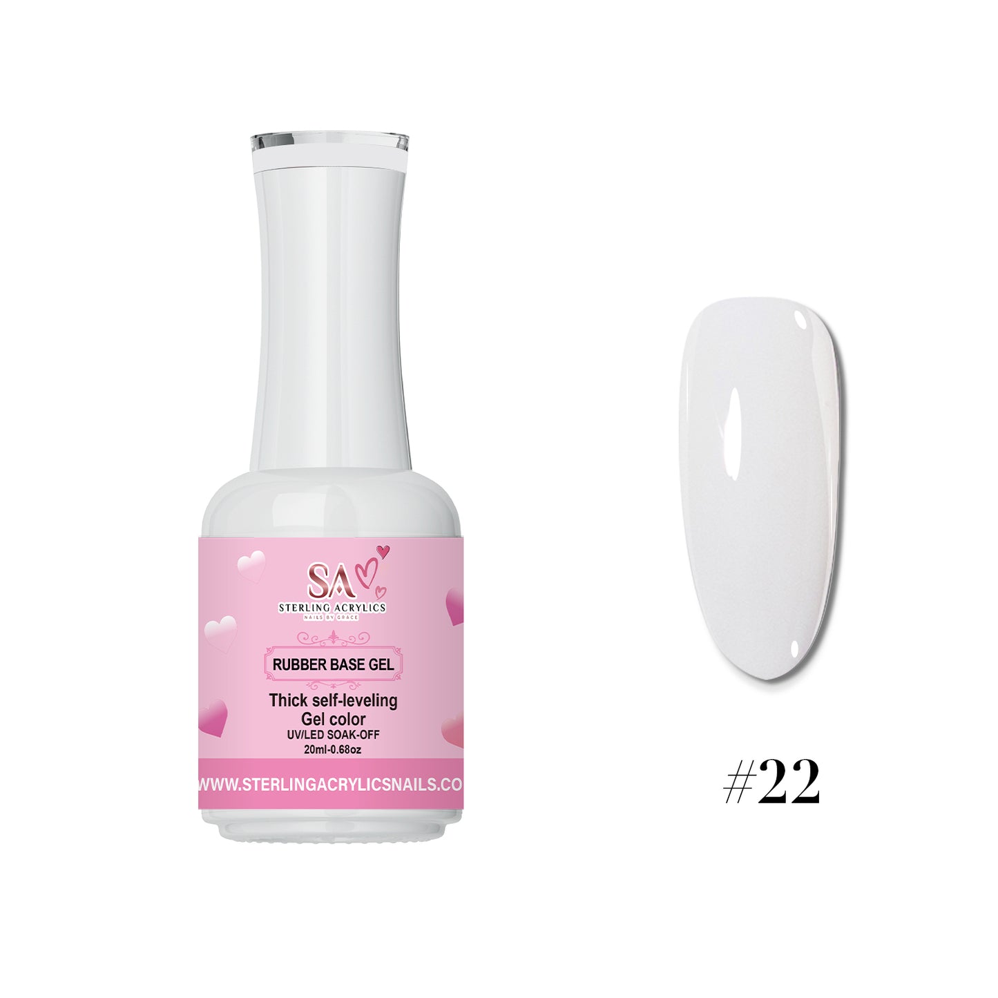 Rubber Base Gel Color No. 22 Bayamon 💕