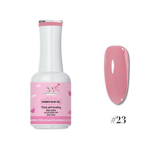 Rubber Base Gel Color No. 23 Cayey 💕